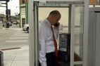 Rod in Phone Booth