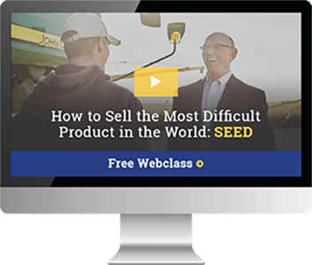 How to Sell the Most Difficult Product in the World: Seed - Free Webclass